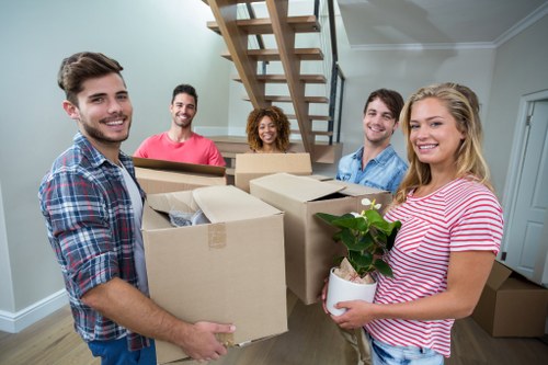 Secure and careful van loading for a safe man and van service in London