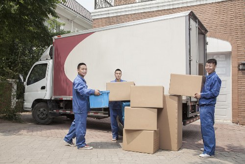 Man and van pricing illustration for a London home move