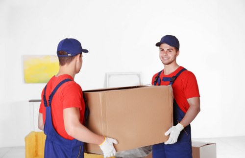 Packing and furniture protection for a home removal in London
