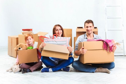 Local removal company supporting a residential or office relocation in London