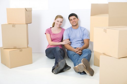 Keyboard navigation on an accessible London removals webpage