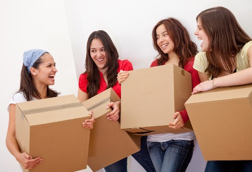 Office removals team planning a London workplace relocation