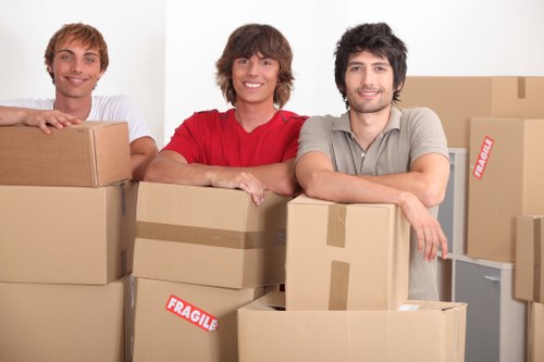 Packing and furniture preparation for a London move