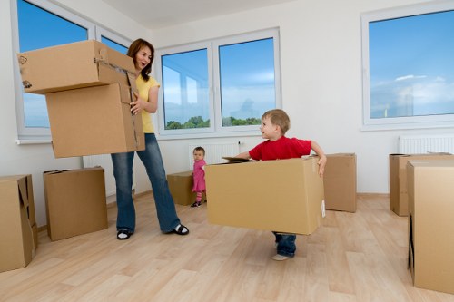 Movers in London providing careful handling for fragile and bulky items
